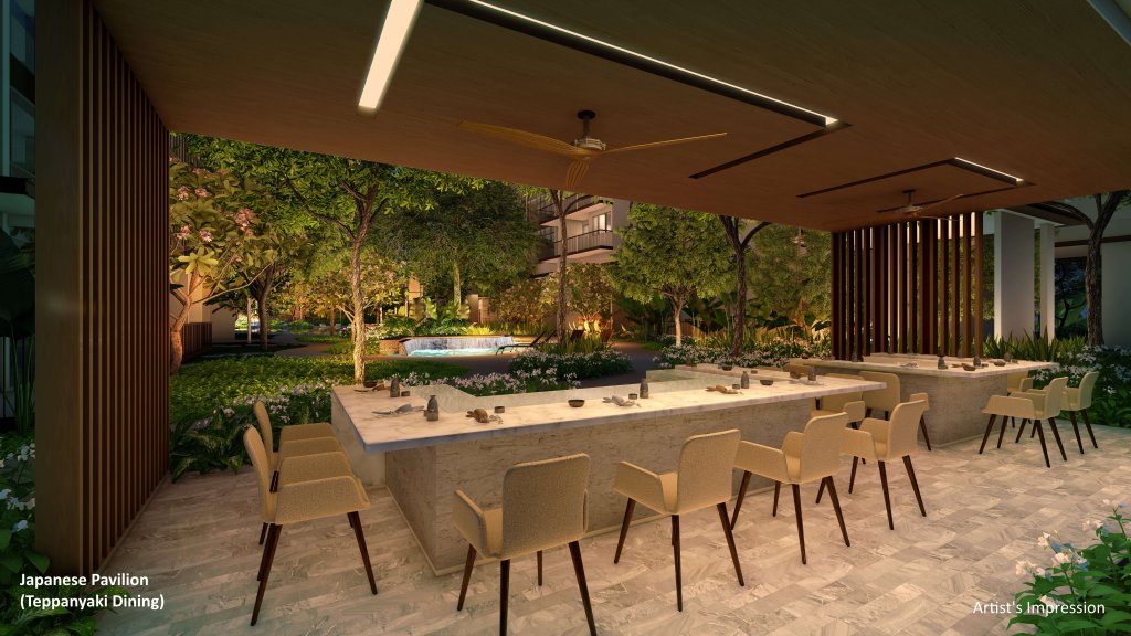 The Florence Residences pavilion, Hougang, Singapore