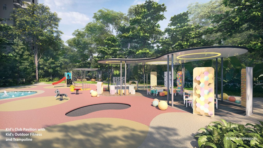 The Florence Residences playground, Hougang, Singapore
