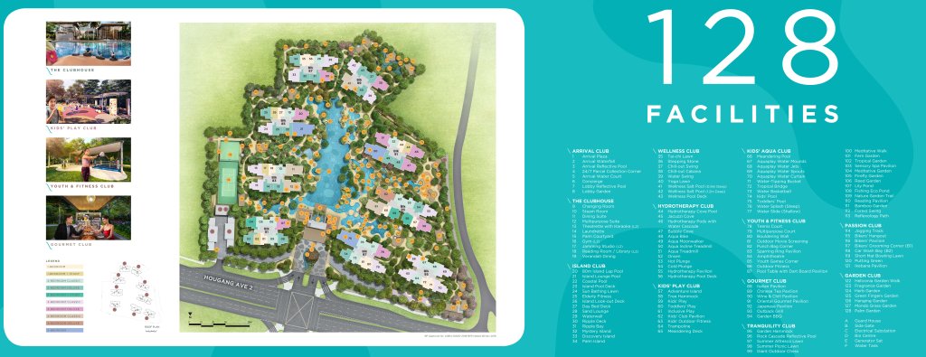 The Florence Residences site plan, Hougang, Singapore