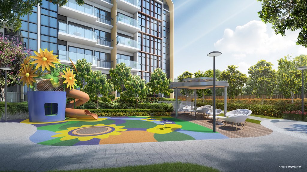 The Gazania kids pool playground and pavilion, Serangoon, Singapore