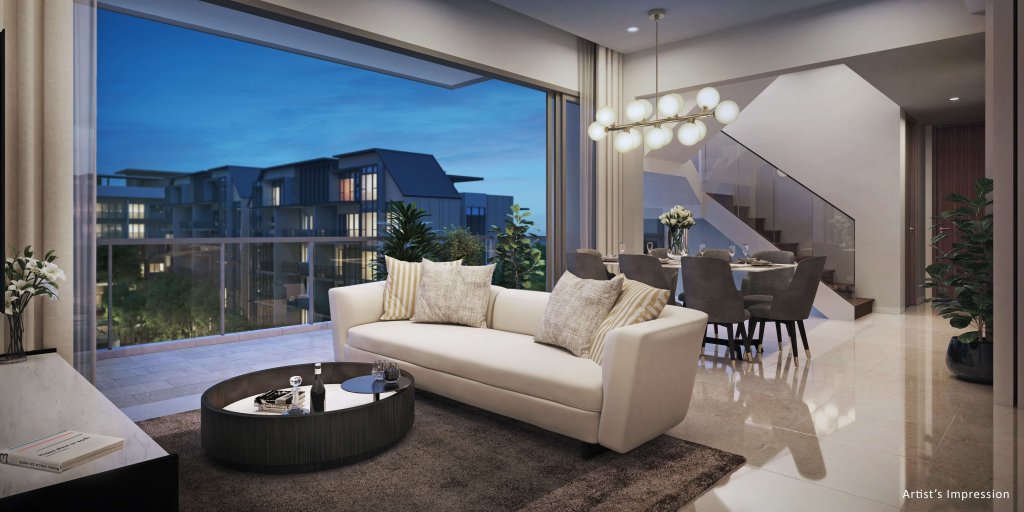 Verdale penthouse floor plan, Bukit Timah, Singapore