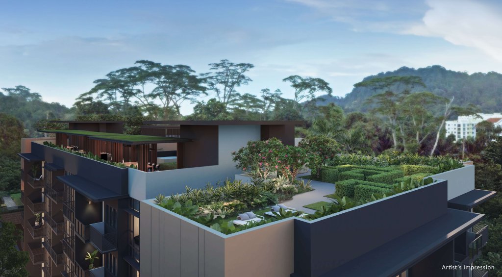 Verdale sky gardens, Bukit Timah, Singapore