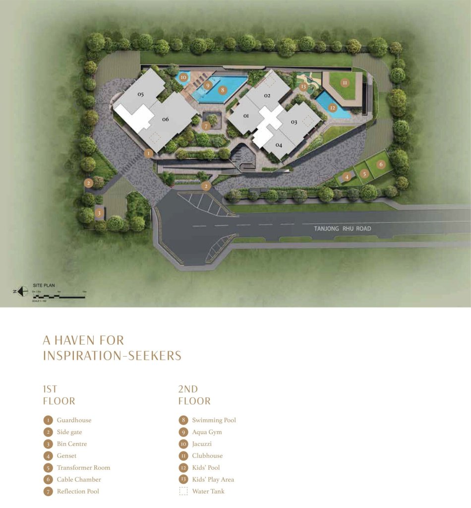 Arina East Residences site plan, Kallang, Singapore