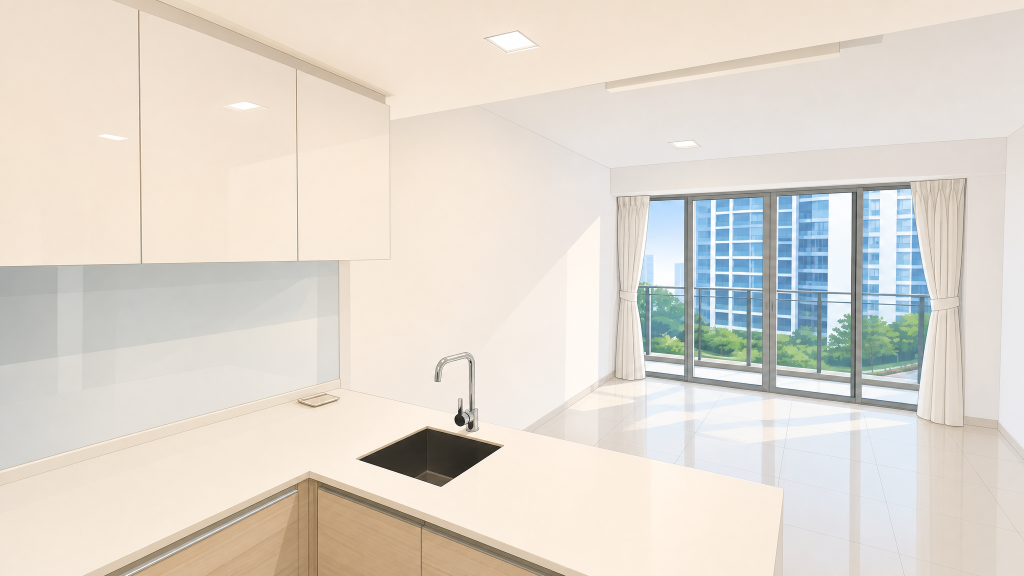 Bartley Residences kitchen interior