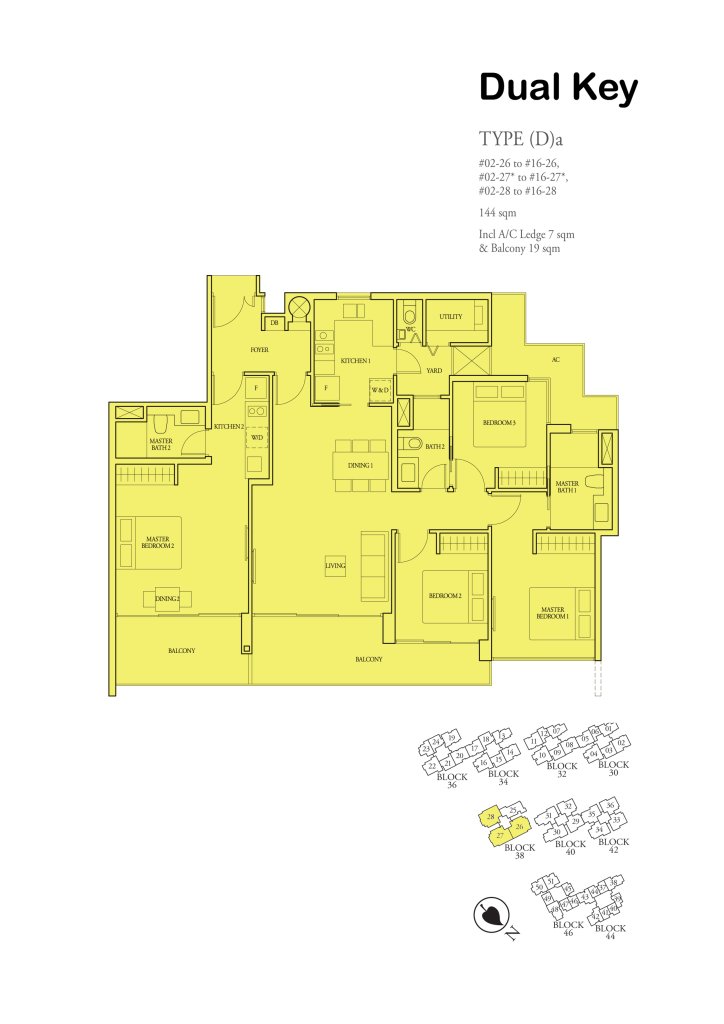Bartley Ridge floor plan 1,550 sqft Type DK