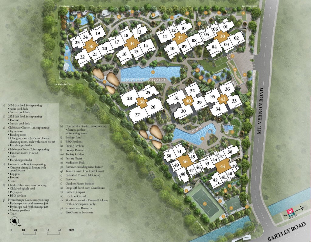 Bartley Ridge floor plan site