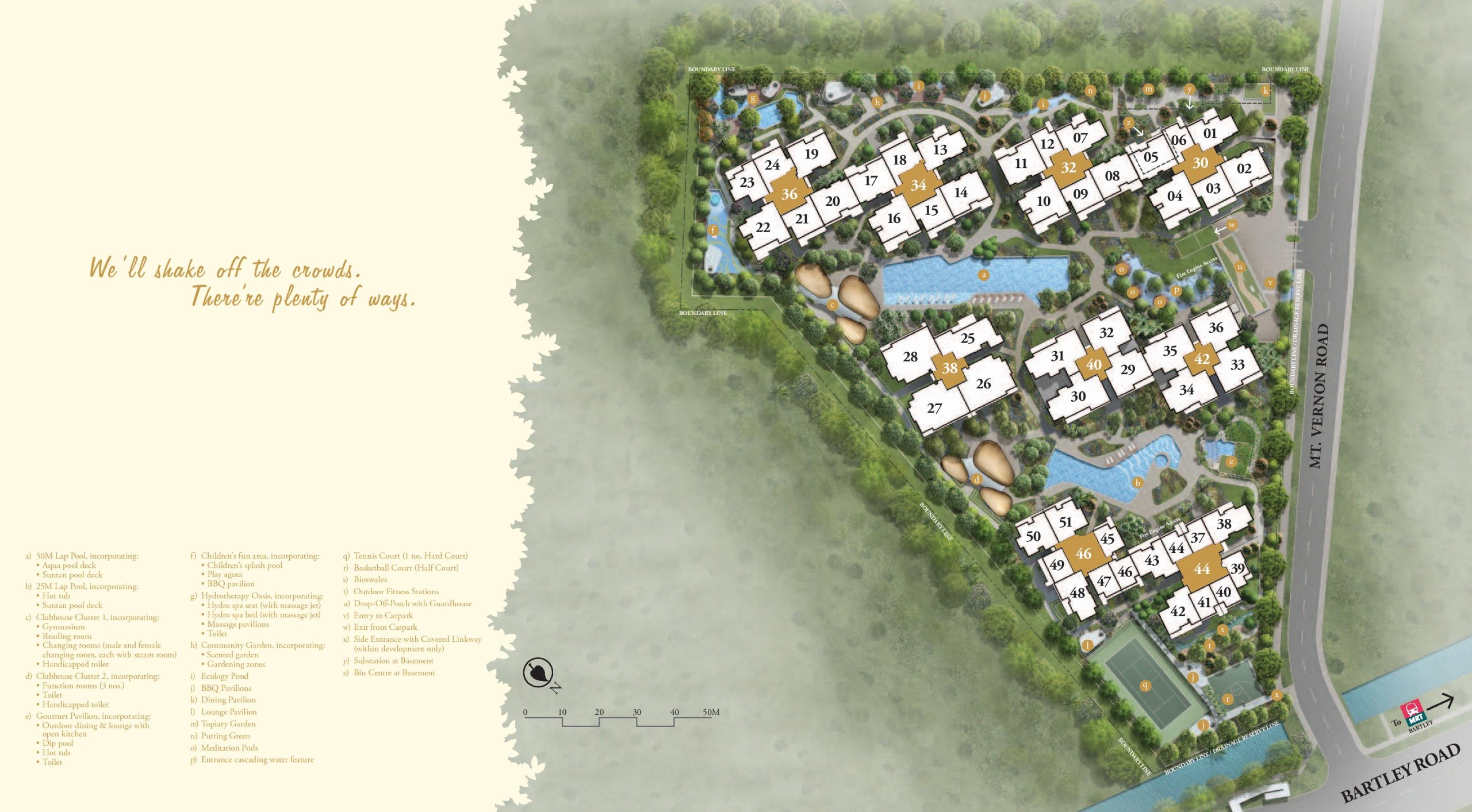 Bartley Ridge site plan