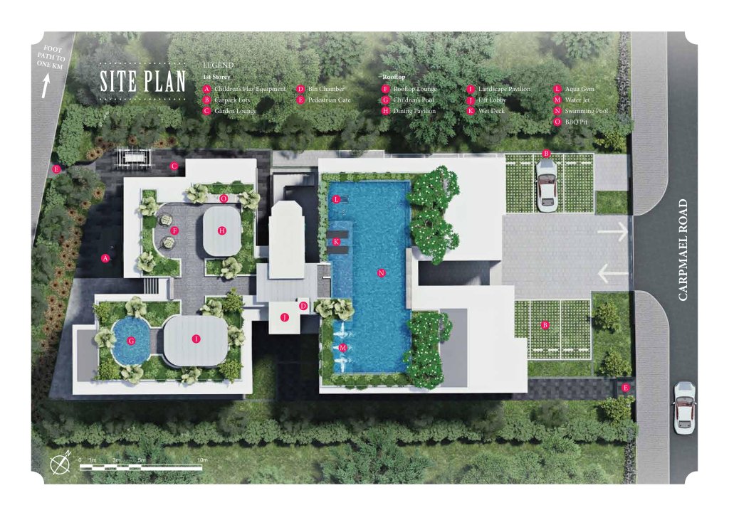 Carpmael Thirty-Eight site plan, Geylang, Singapore