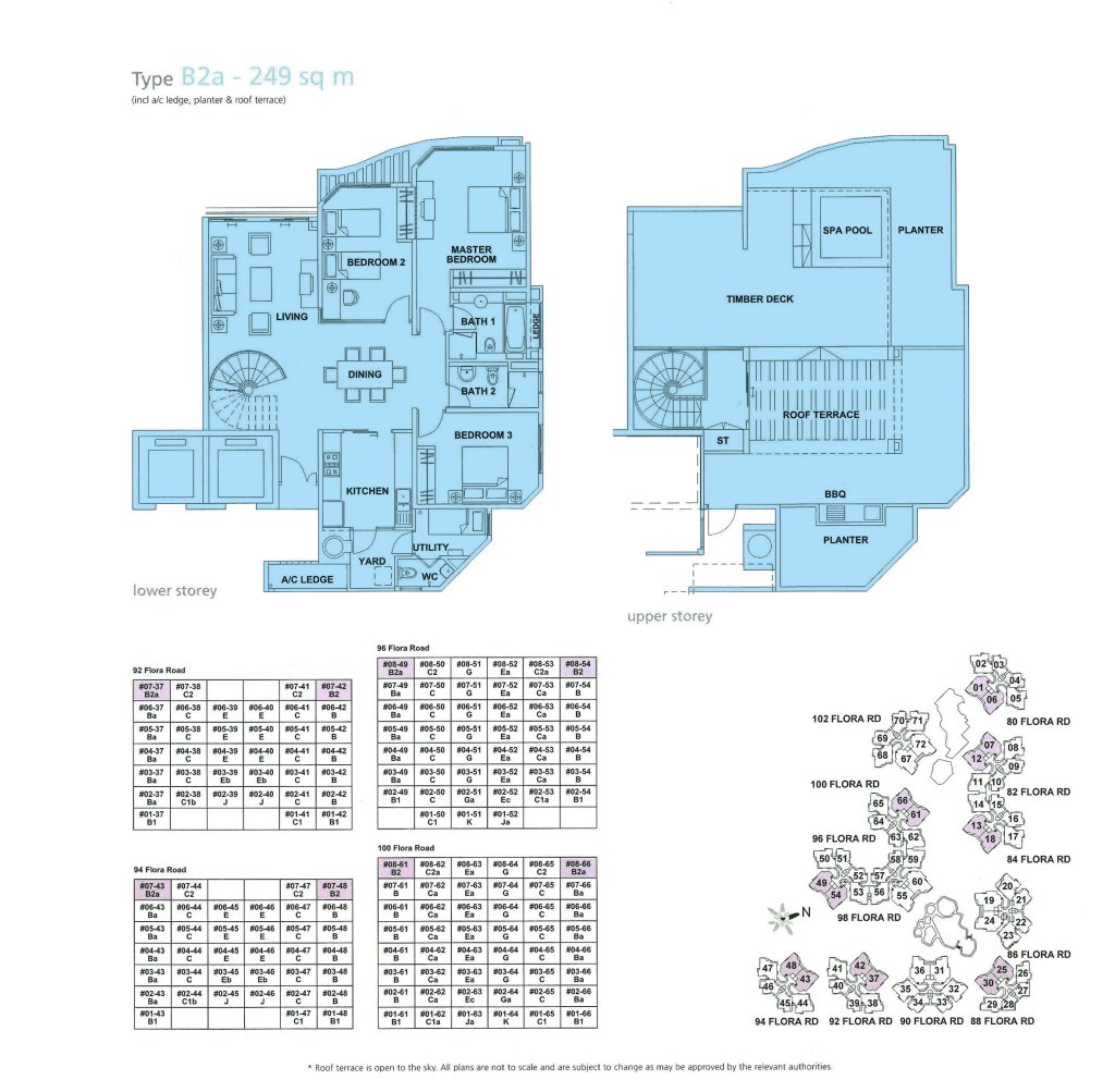 Edelweiss Park Condominium floor plan 2,680 sqft Type TypeB2a