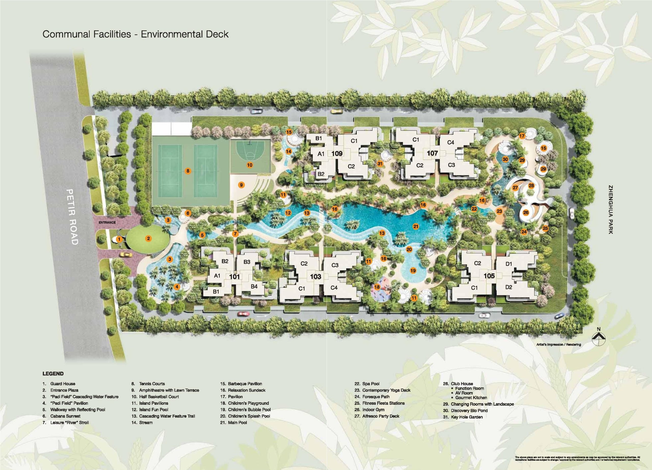 Foresque Residences site plan