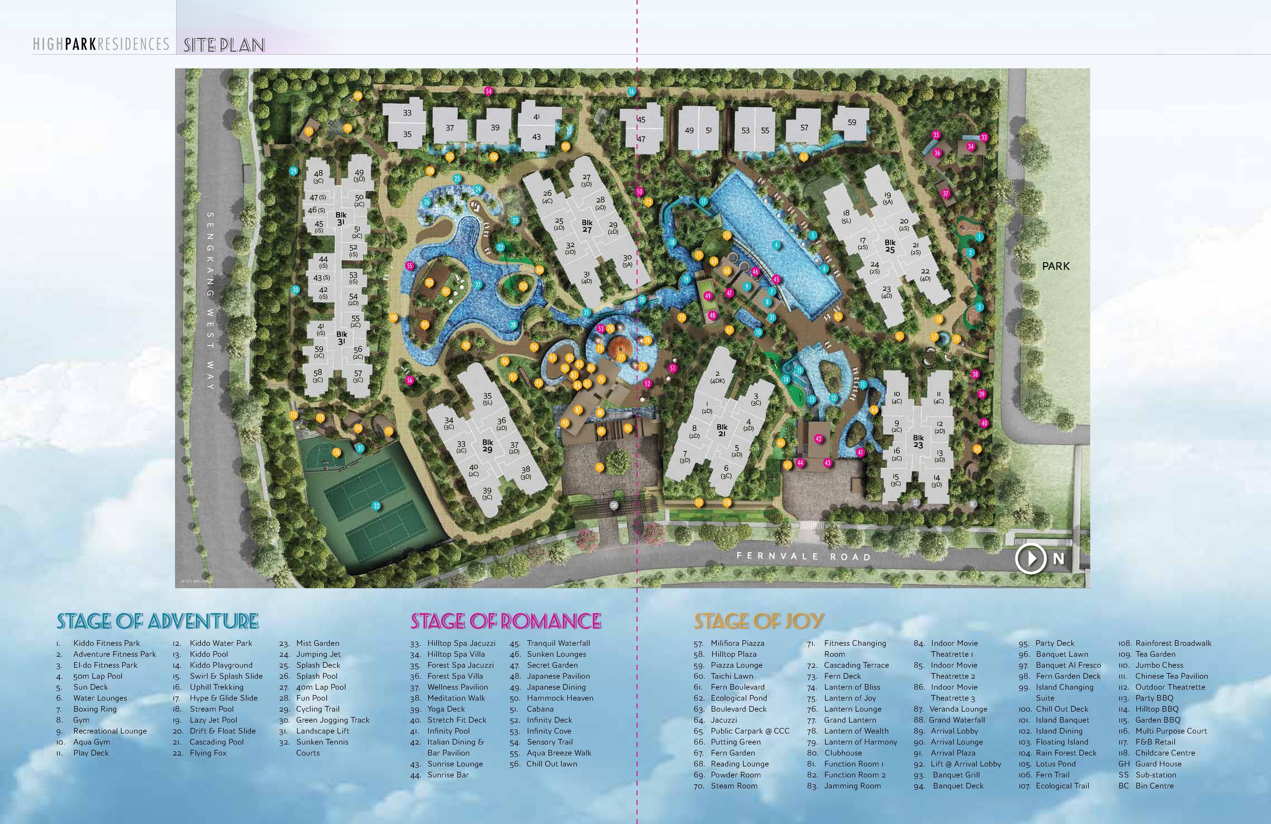 High Park Residences site plan