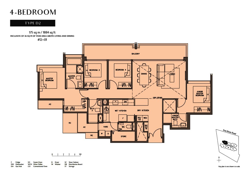 Juniper Hill floor plan 1,884 sqft Type D2