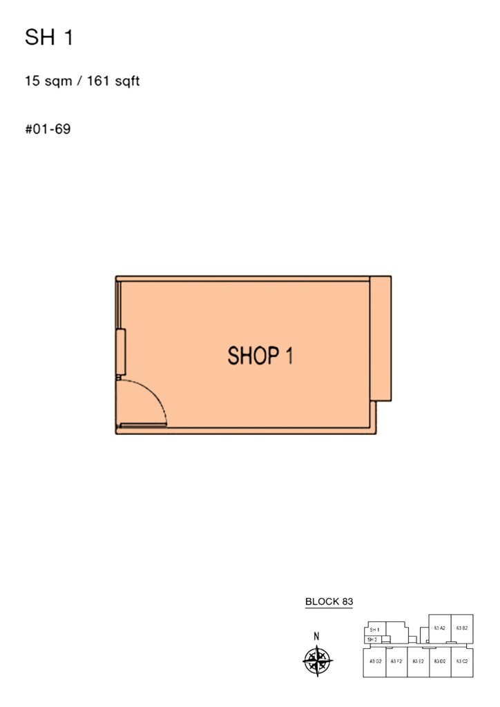Parc Rosewood floor plan 161 sqft Type TYPE _SH1