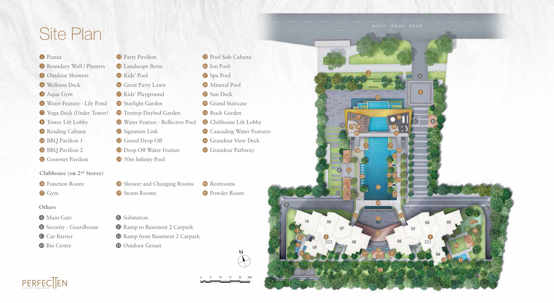 Perfect Ten site plan