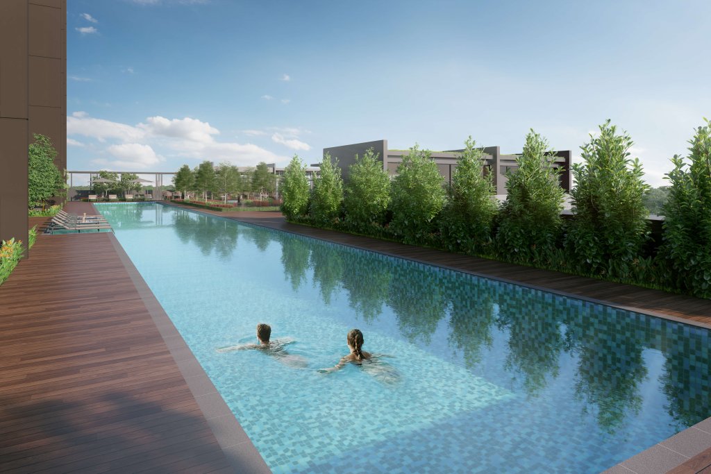 Pullman Residences the lap pool
