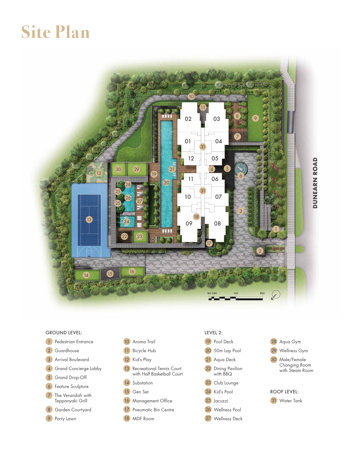 Pullman Residences site plan