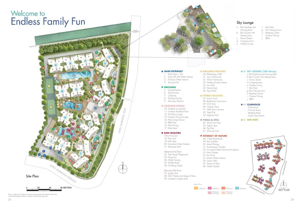 Riversails site plan, Hougang, Singapore