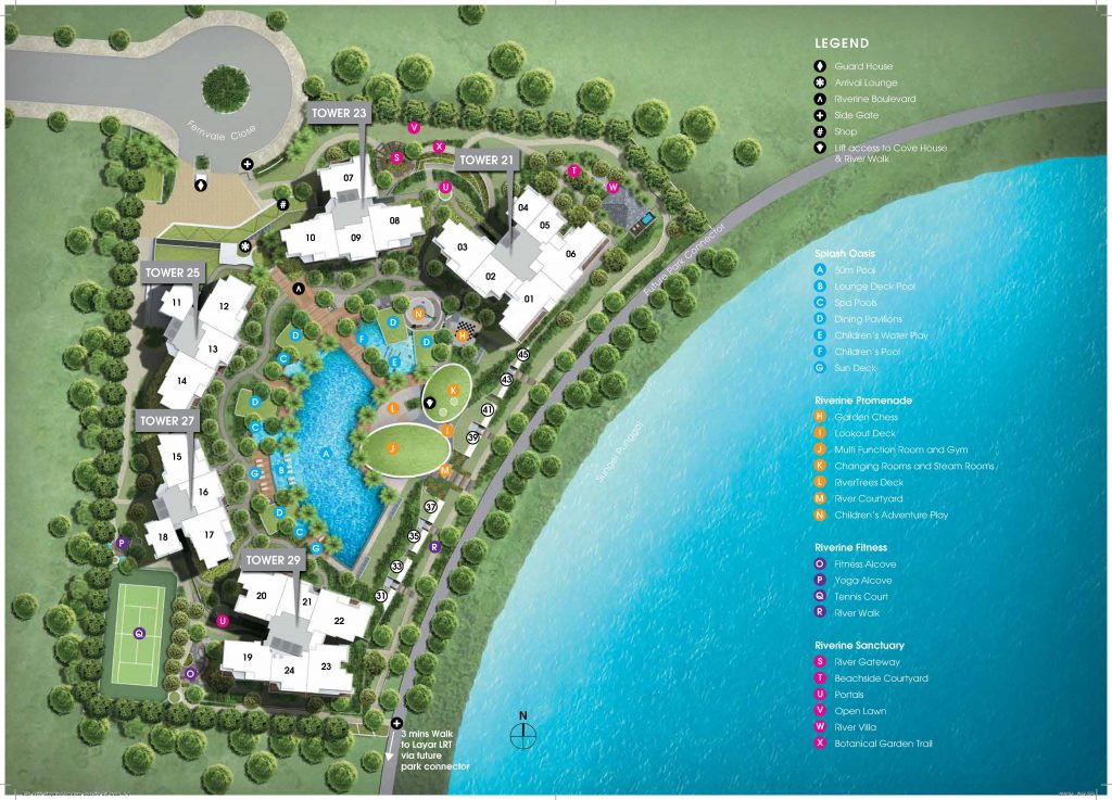 Rivertrees Residences site plan