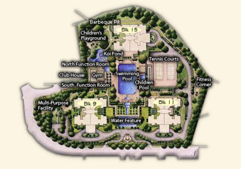 Ardmore Park site plan