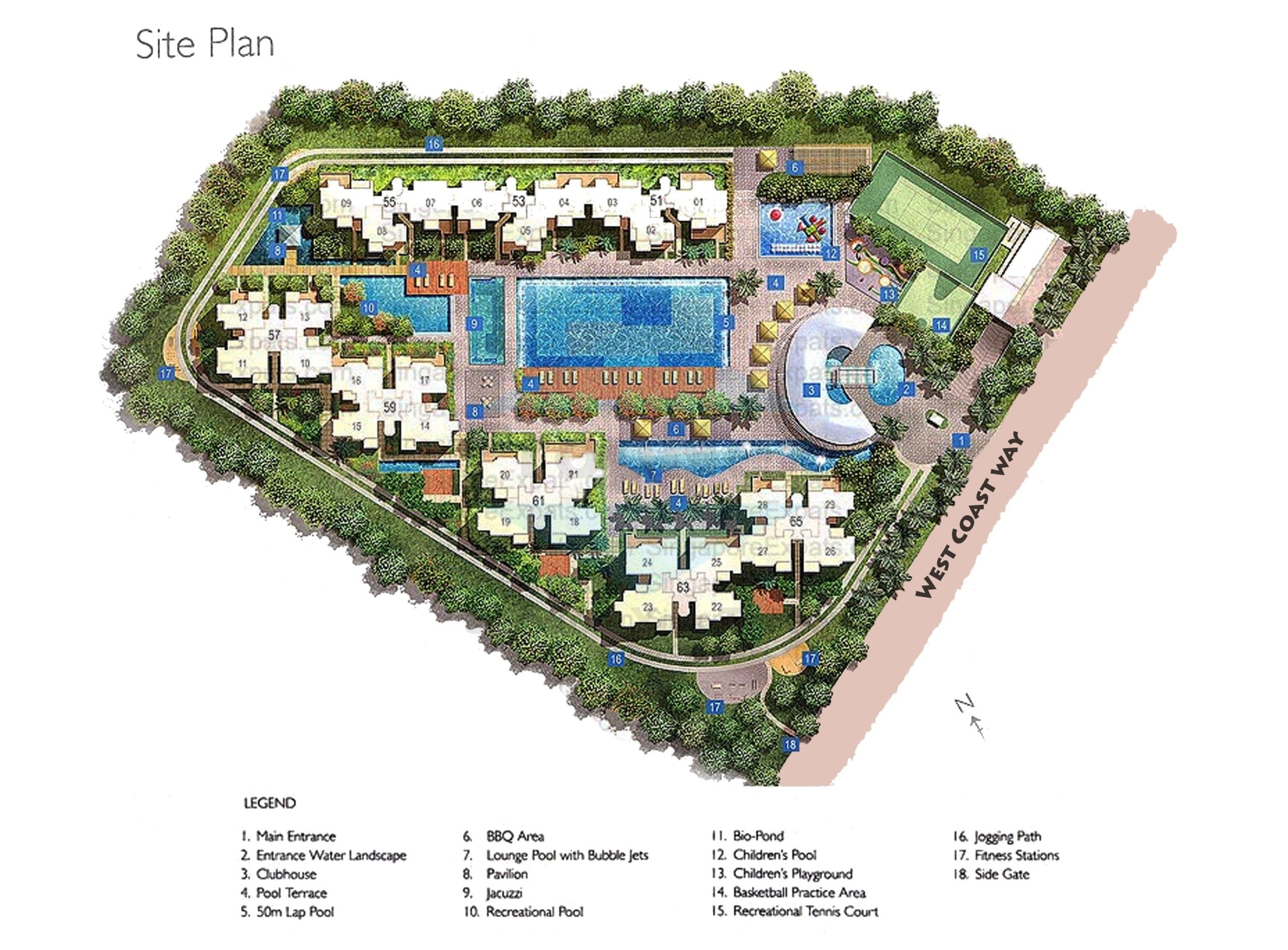 Carabelle site plan