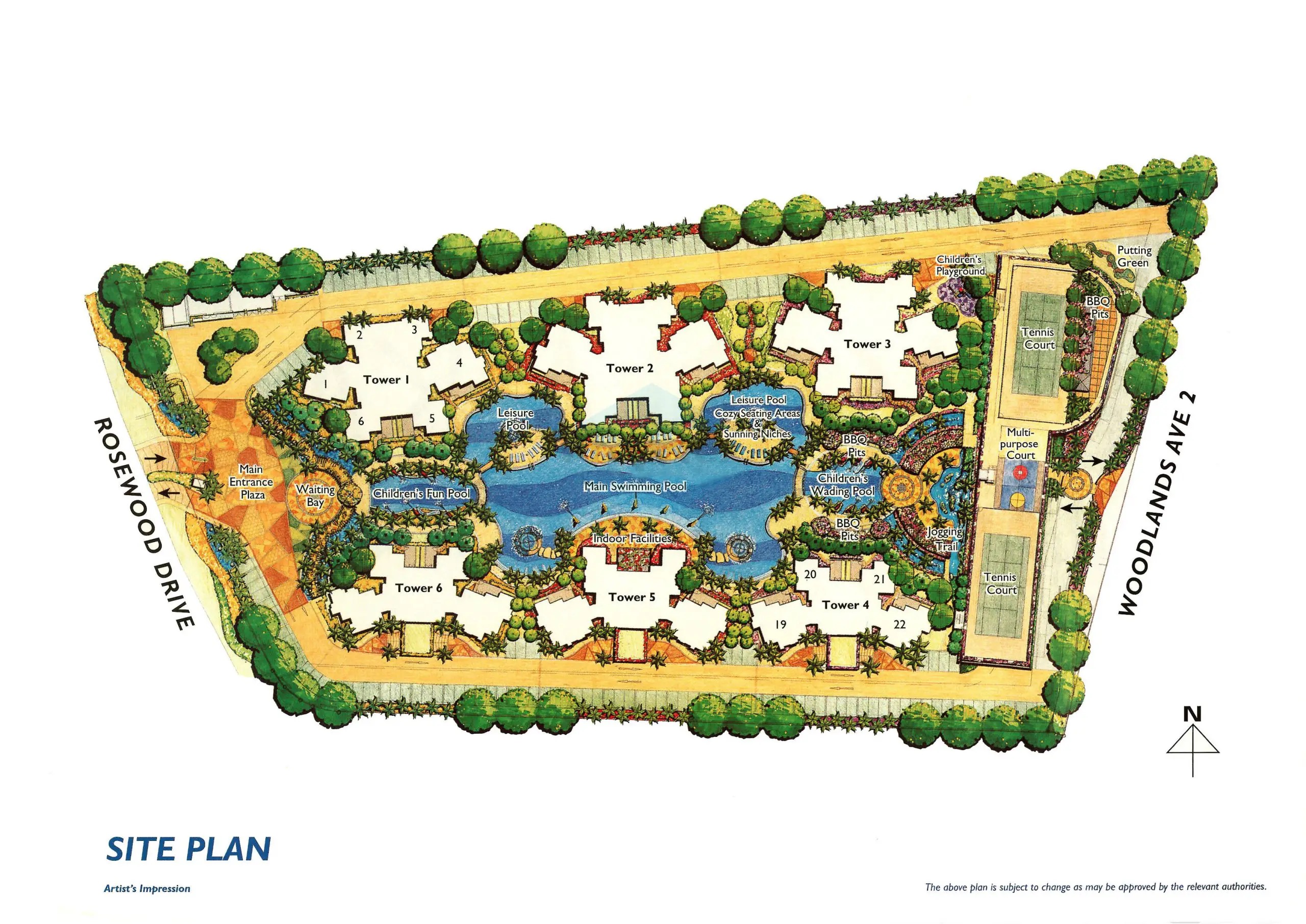 Casablanca site plan