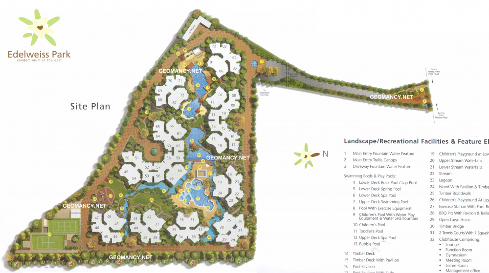 Edelweiss Park Condominium site plan