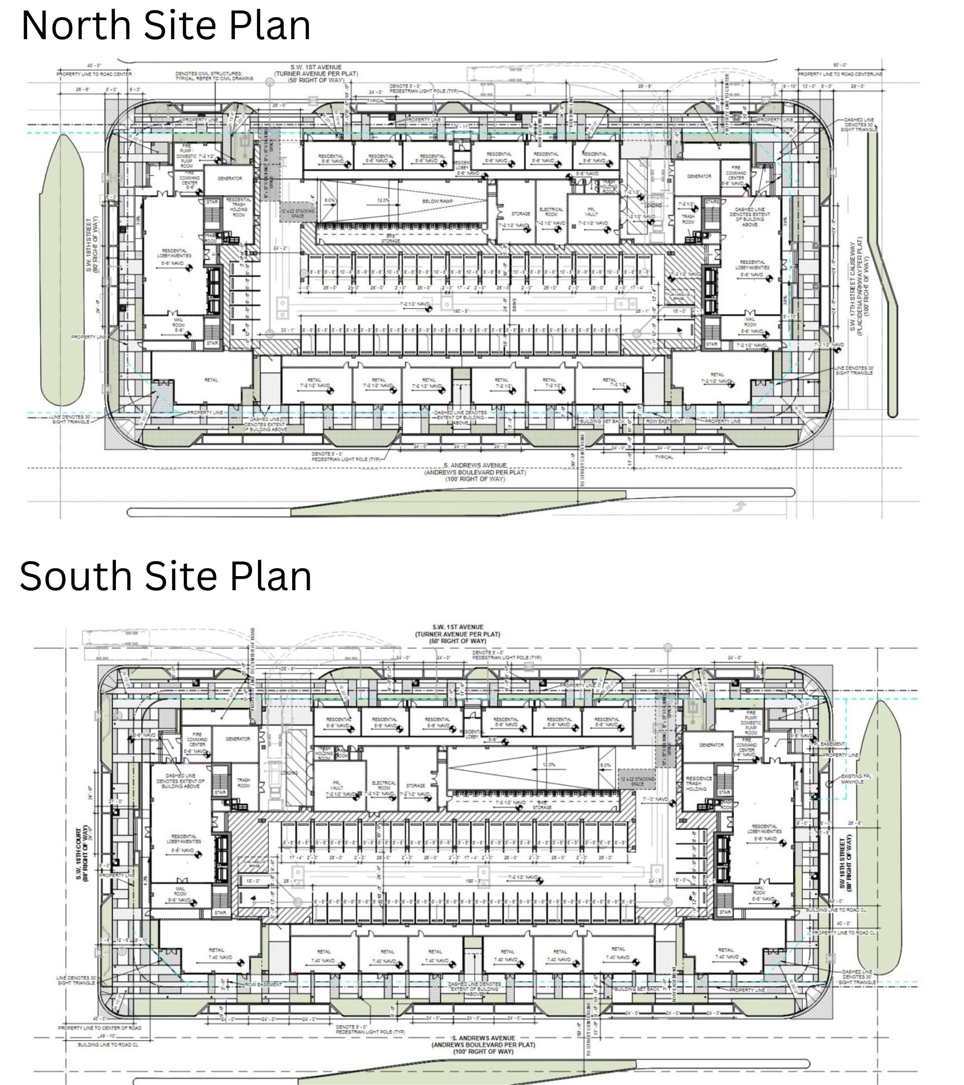 Floridian site plan