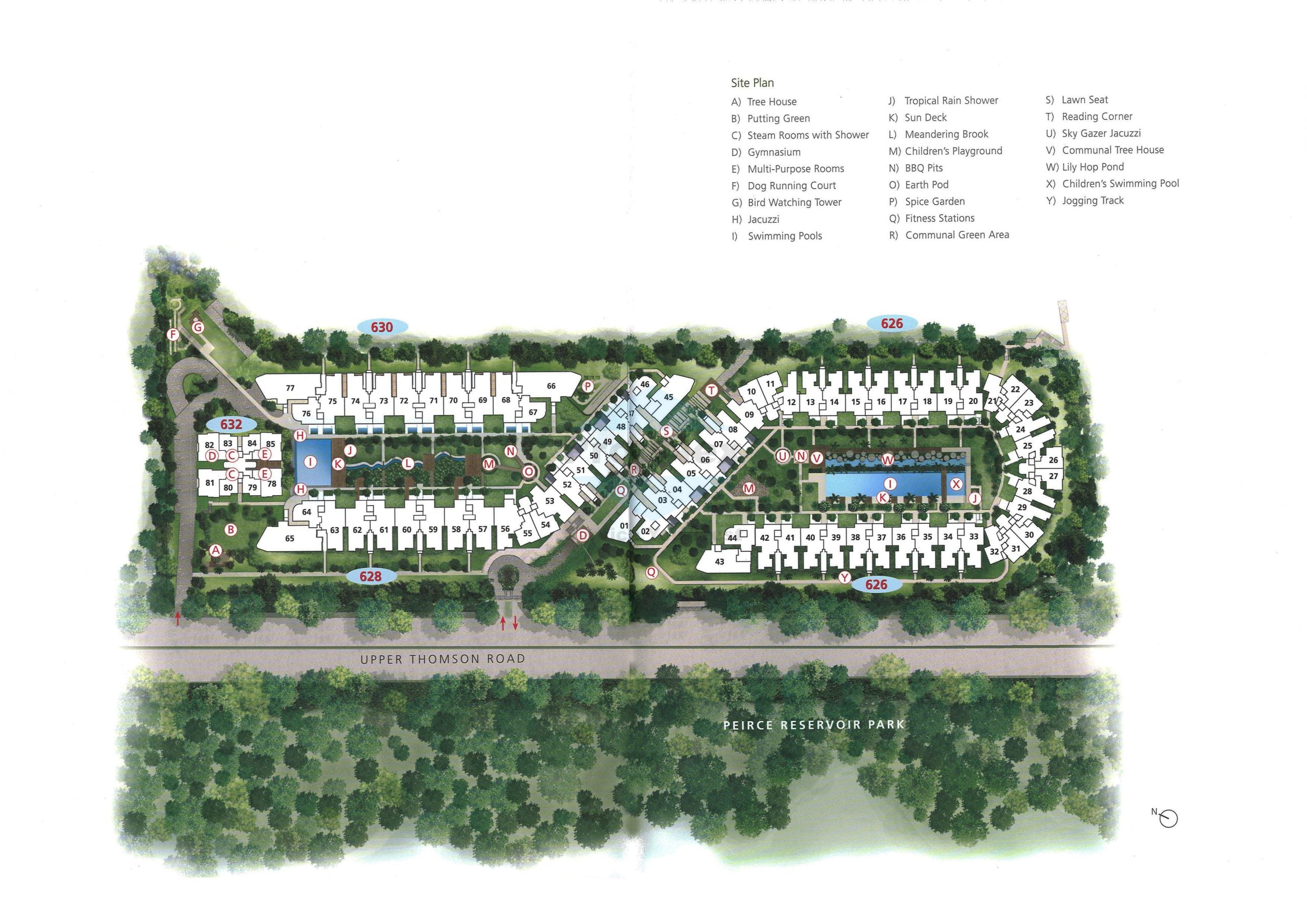 Meadows @ Peirce site plan