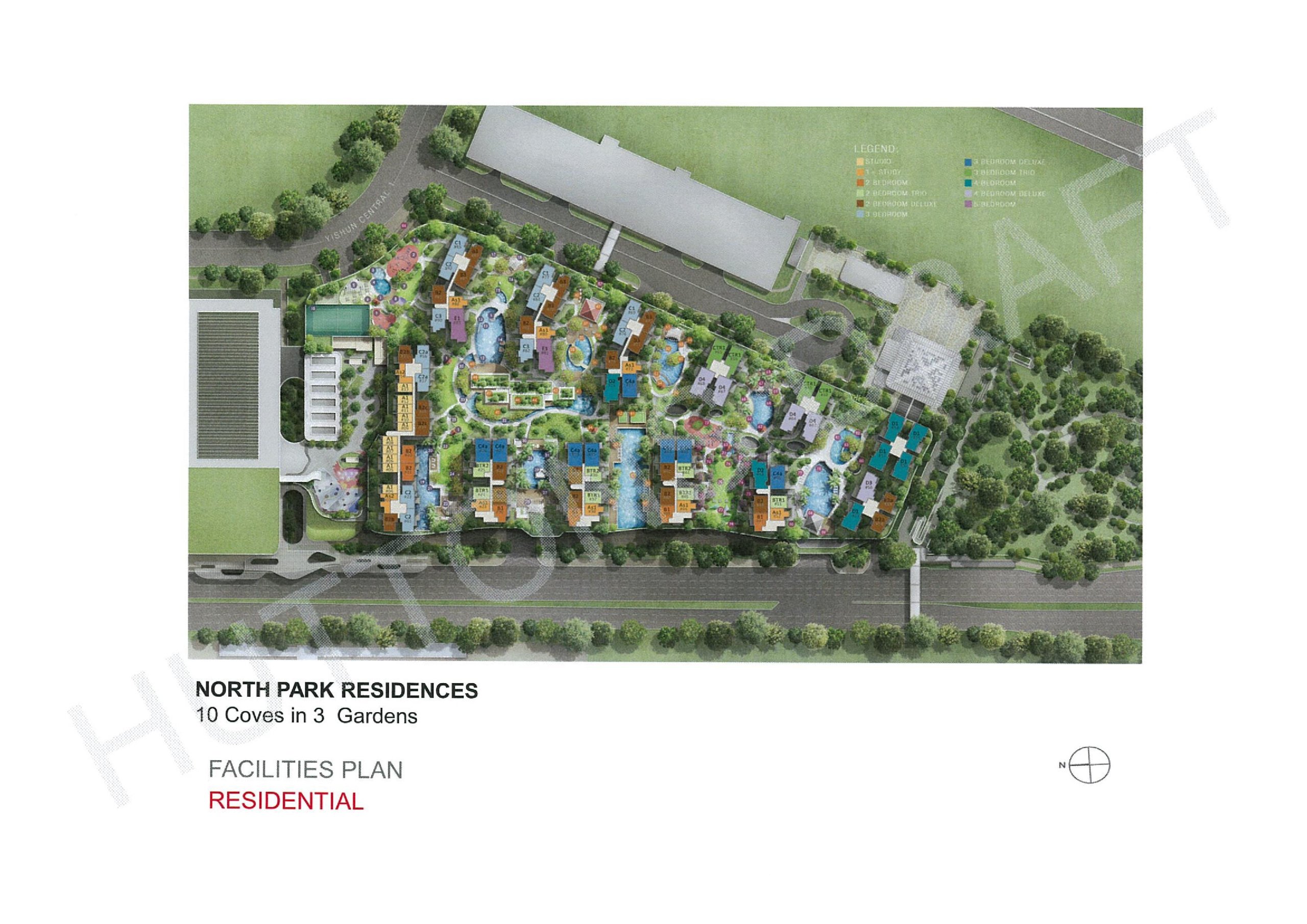North Park Residences site plan