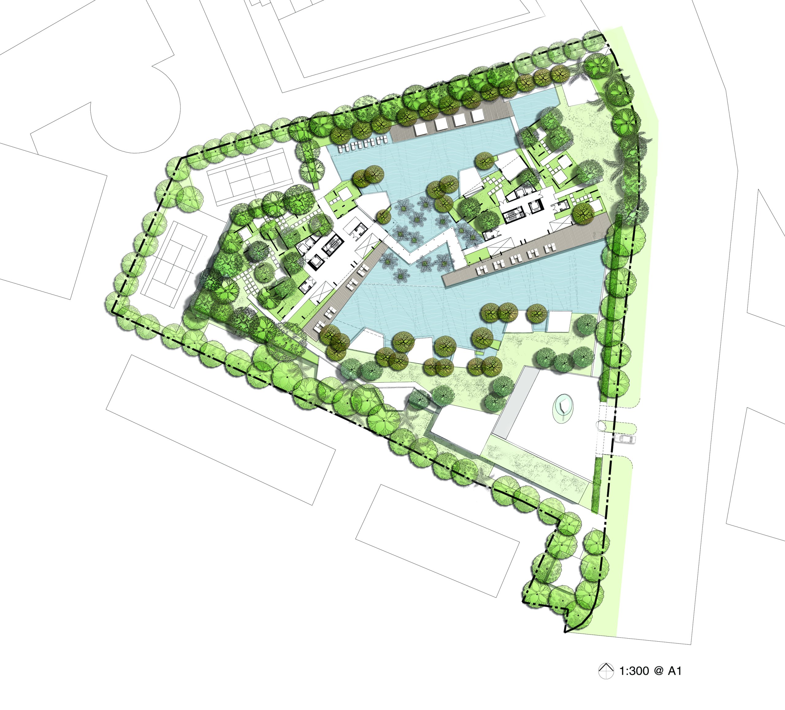 Soleil @ Sinaran site plan