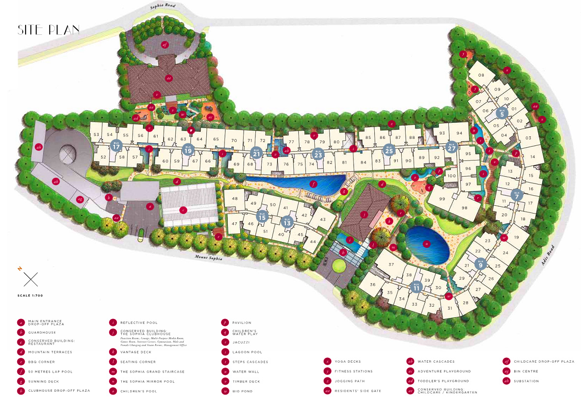 Sophia Hills site plan