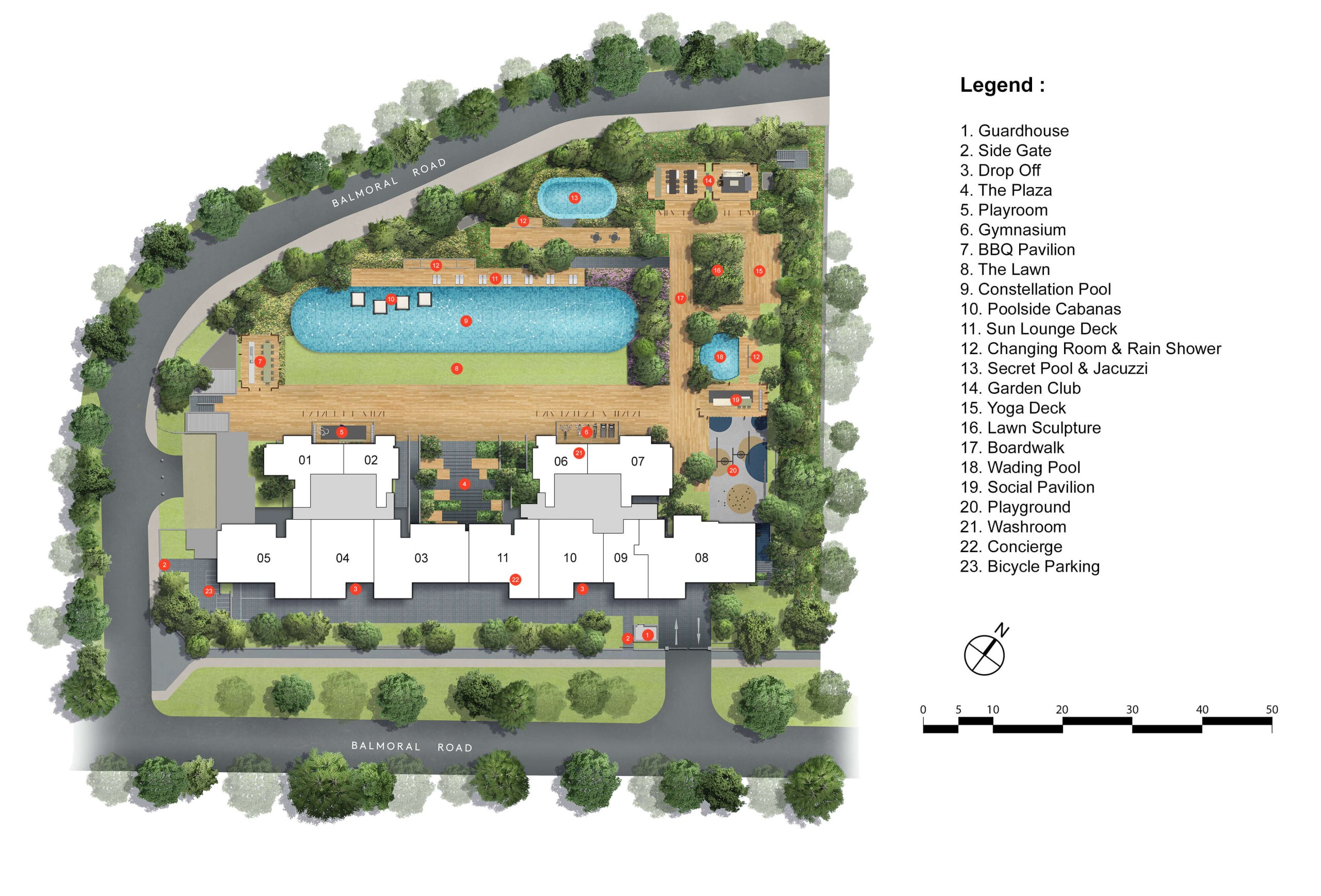 The Hyde site plan