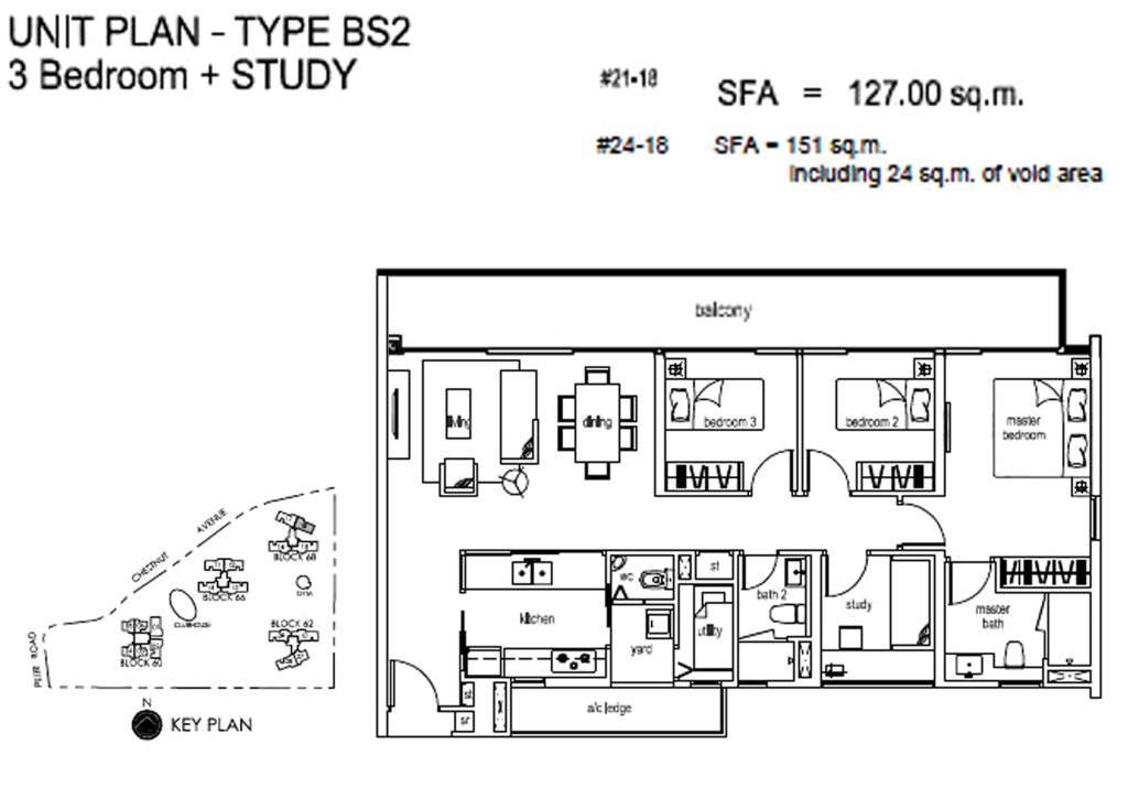 Tree House floor plan 1,367 sqft Type BS2(1)
