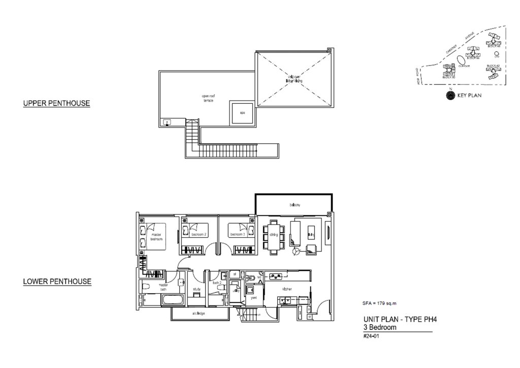 Tree House floor plan 1,927 sqft Type PH4