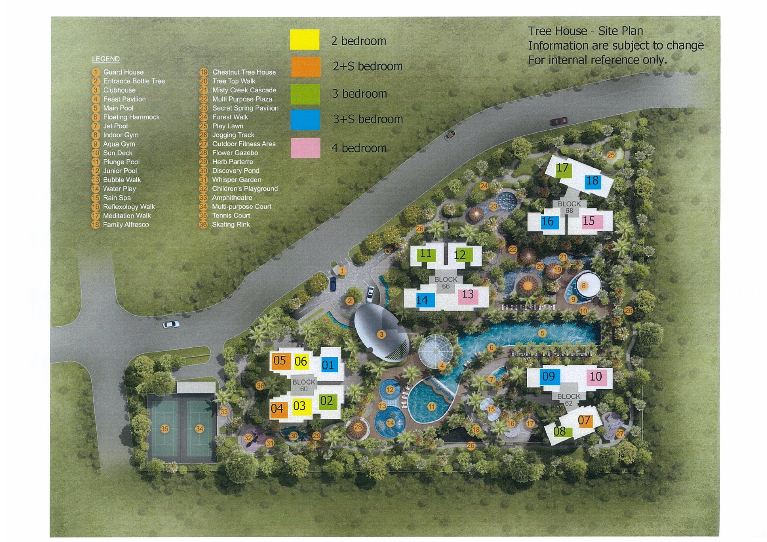 Tree House site plan
