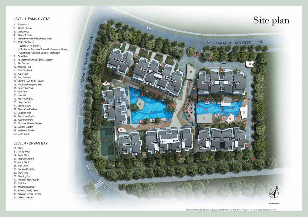 Urban Vista site plan