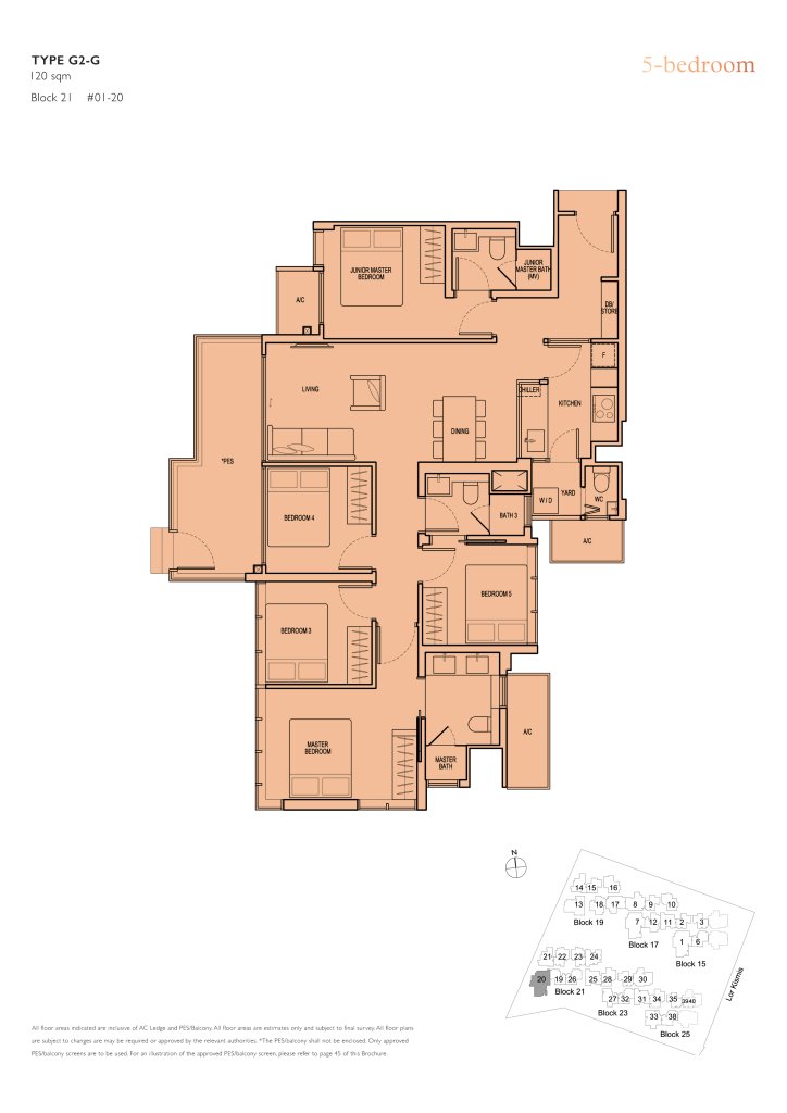 View at Kismis floor plan 1,292 sqft Type G2-G