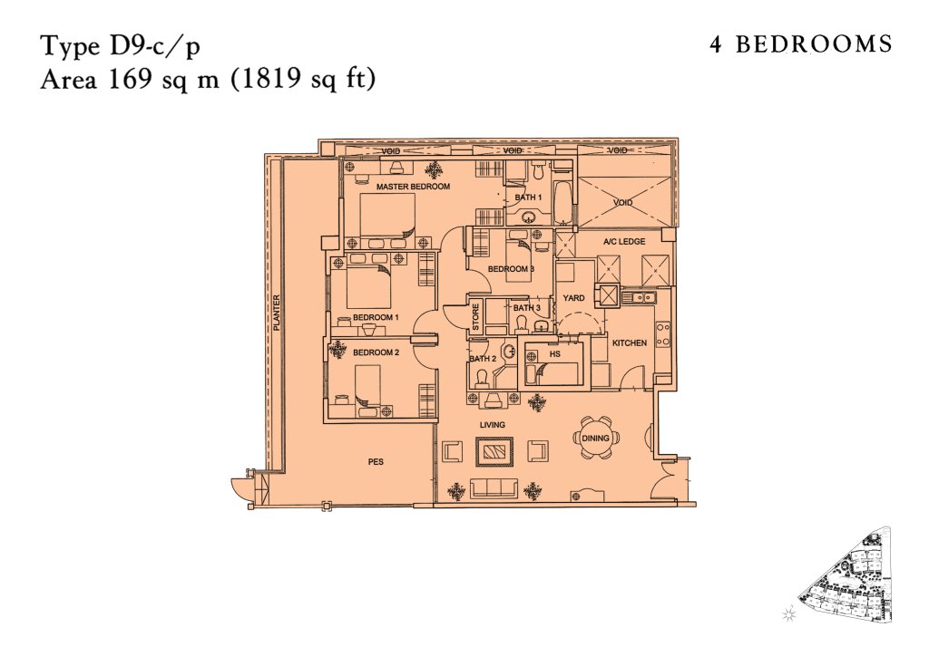 Yishun Sapphire floor plan 1,819 sqft Type D9-c-p