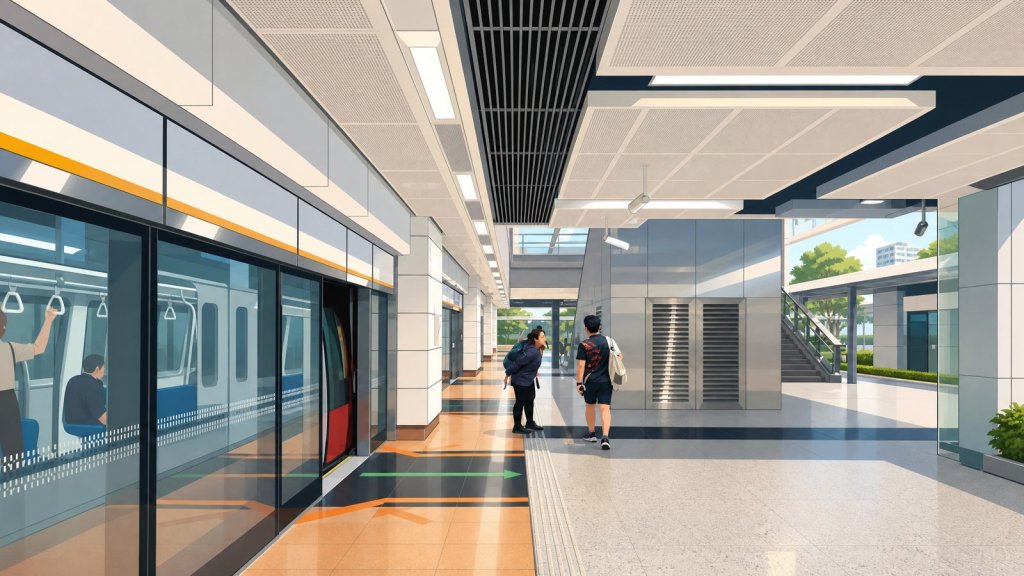 Rail access along the coast repriced the private stock near every station