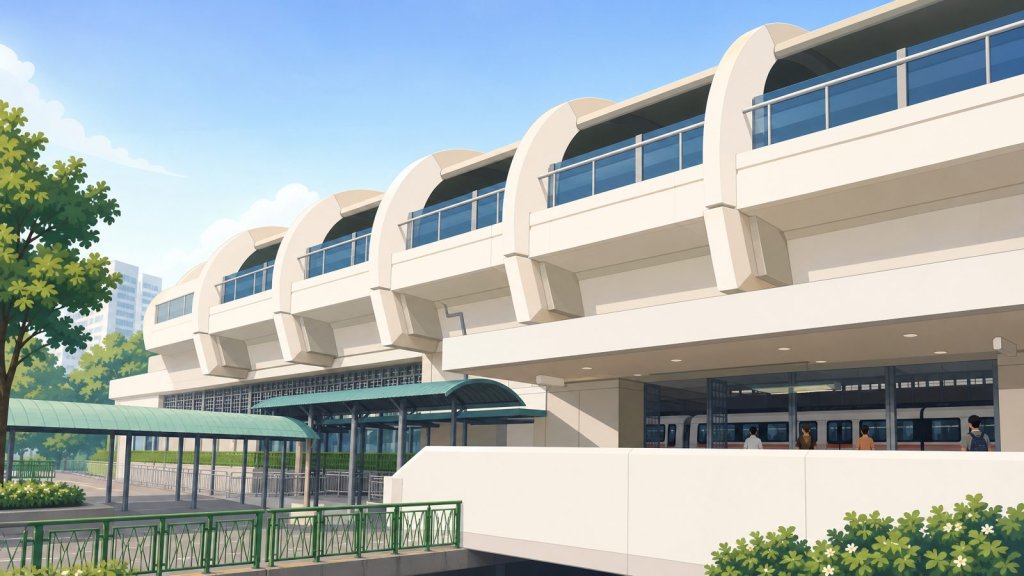 Kembangan station, where the resale belt meets District 15 new launch territory