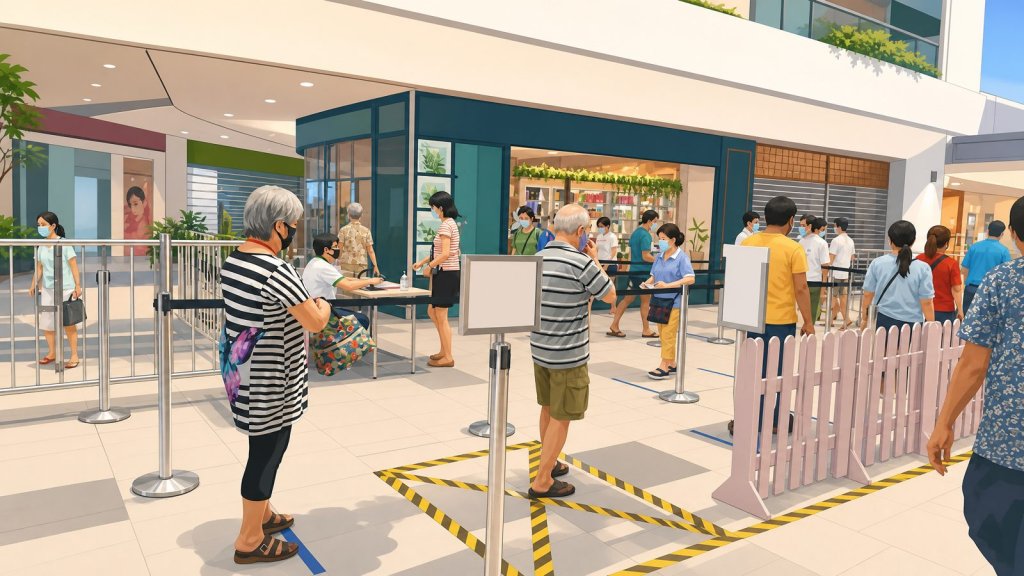 Mall-based amenity serving the Sengkang condo catchment