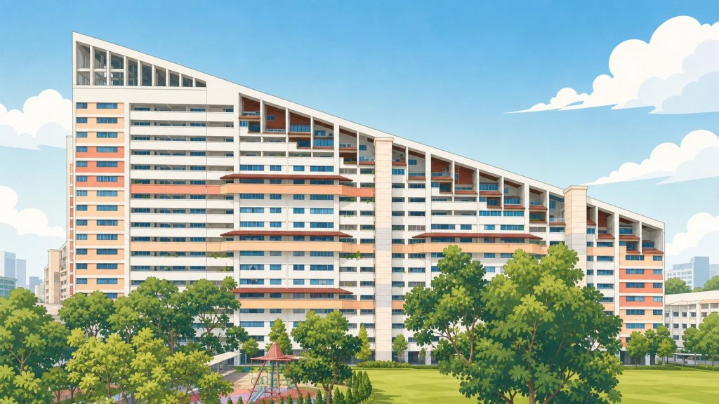 Neighbouring estates along the corridor served by the Bartley condo market