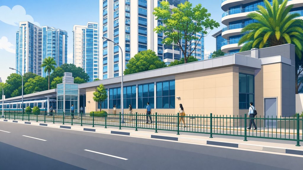 Tanjong Katong MRT station, the new front door of the Katong condo market