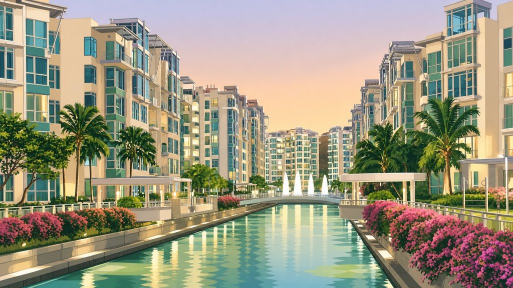 1980s block at a Siglap project, one of 2,753 units on 99-year leases starting from 1975