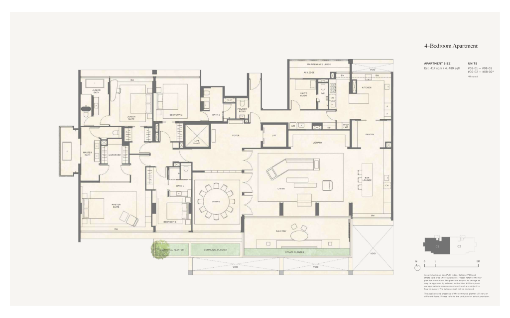 21 Anderson 4B6B+S 4489 4BR floor plan