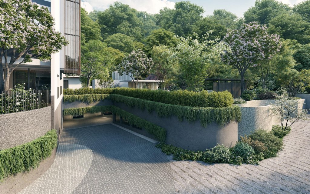 21 Anderson carpark entrance