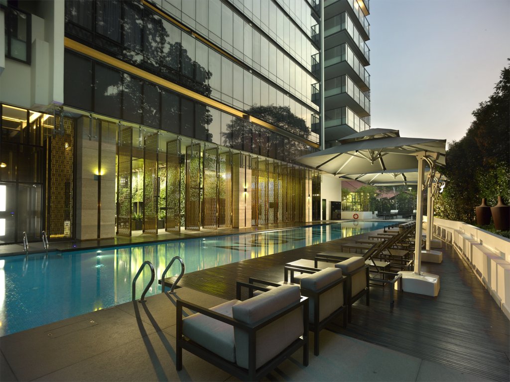 Reignwood Hamilton Scotts swimming pool, Newton, Singapore