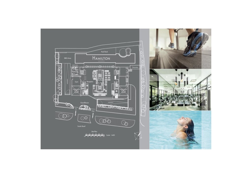 Reignwood Hamilton Scotts site plan, Newton, Singapore