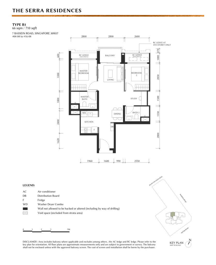 Serra 2B2B+S 710 B1 floor plan