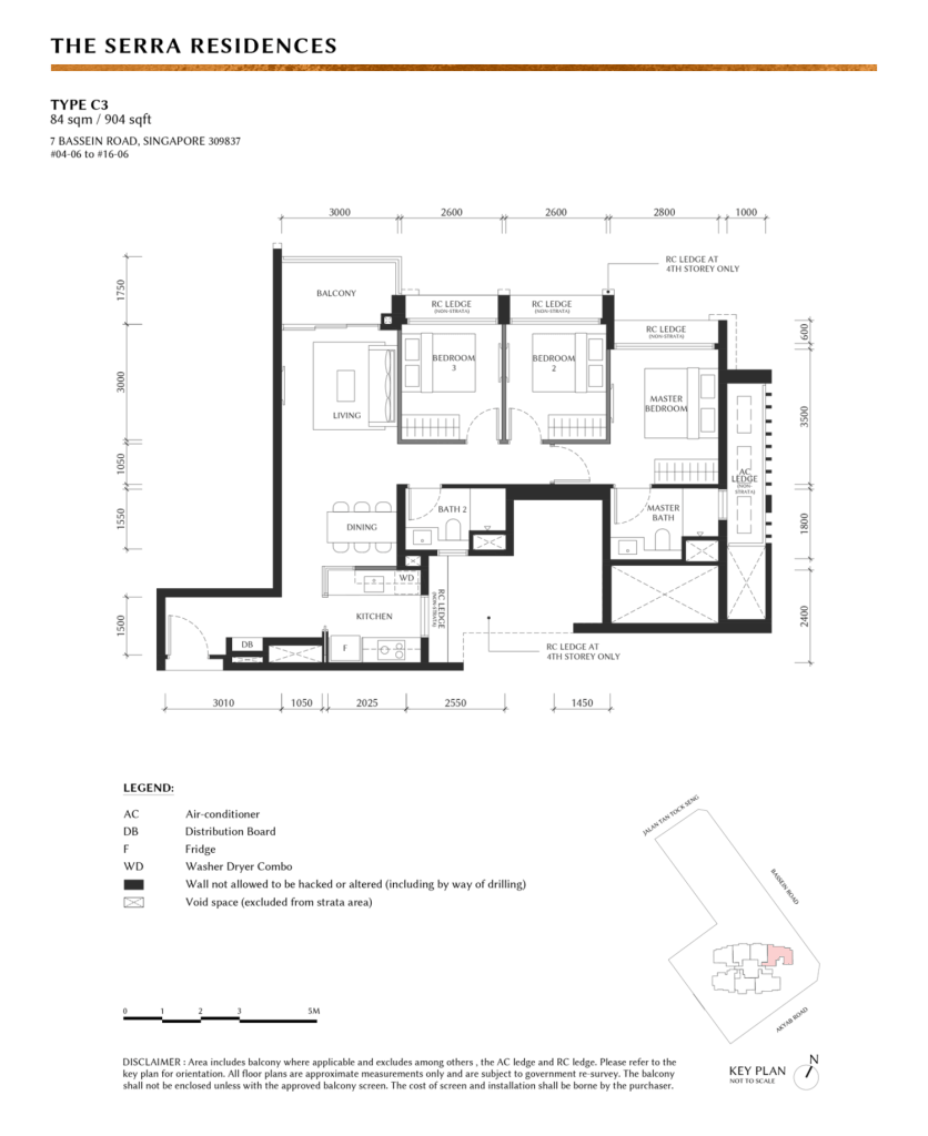 Serra 3B2B 904 C3 floor plan
